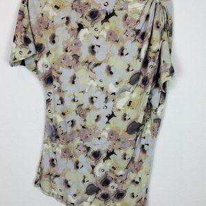 Anthropologie Deletta Floral Dress XS